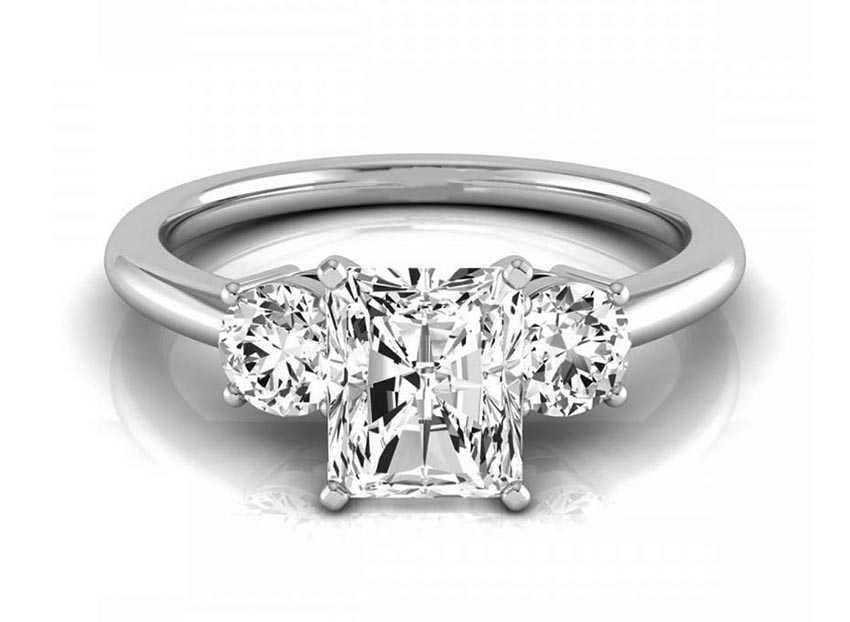 Pave Engagement Rings